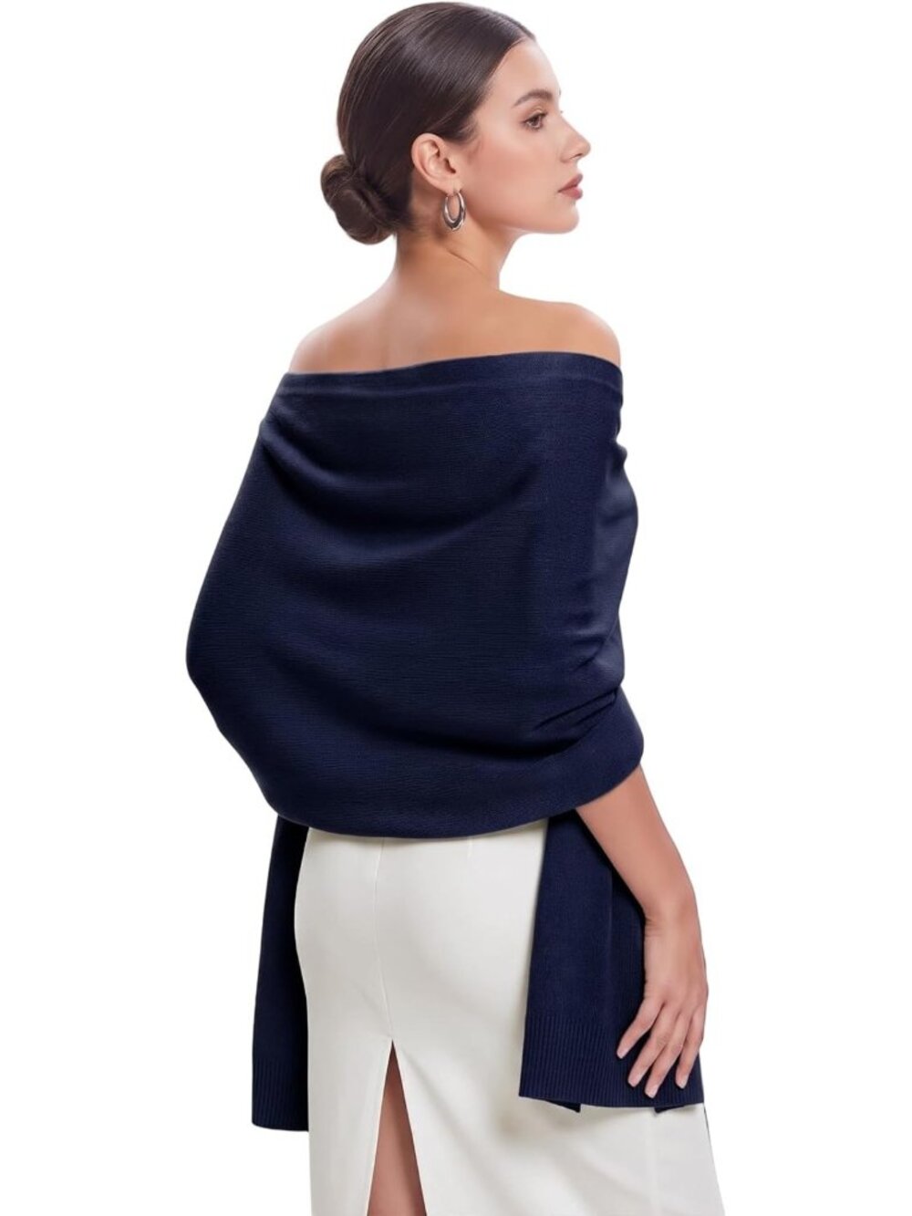 Luxurious Large Pashmina Shawl Wrap - Cozy Blanket Scarf for Evening & Travel